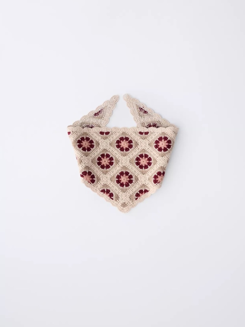 Zara Crochet Knit Bandana